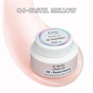 LAVIS Builder Gel In The Jar (ver 2) - 06 Pastel Mellow - 30ml