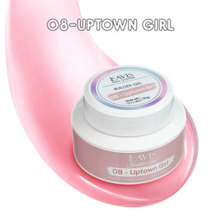 LAVIS Builder Gel In The Jar (ver 2) - 08 Uptown Girl - 30ml