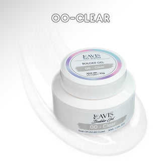 LAVIS Builder Gel In The Jar (ver 2) - 00 Clear - 30ml