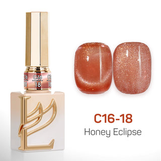 LAVIS Cat Eyes C16 - 18 - Gel Polish 0.5 oz - Honey Eclipse Collection