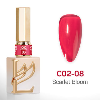 LAVIS C02 (Ver 2) - 08 - Gel Polish 0.5 oz - Scarlet Bloom Collection