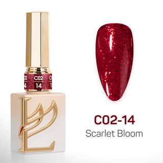 LAVIS C02 (Ver 2) - 14 - Gel Polish 0.5 oz - Scarlet Bloom Collection