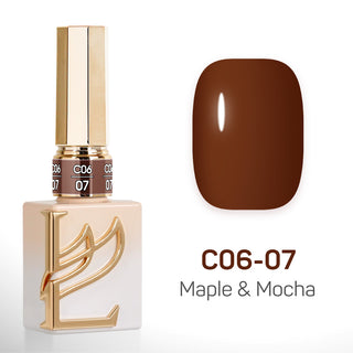 LAVIS C06 - 07 - Gel Polish 0.5 oz - Maple & Mocha Collection