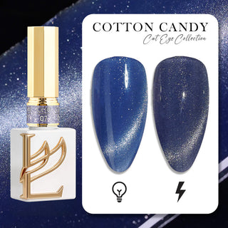LAVIS Cat Eye CE10 - 07 (Ver1) - Gel Polish 0.5 oz - Cotton Candy Collection
