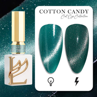 LAVIS Cat Eye CE10 - 09 (Ver1) - Gel Polish 0.5 oz - Cotton Candy Collection