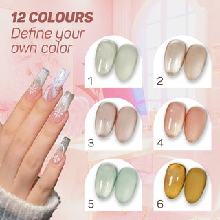 LAVIS Cat Eyes CE10 - 12 - Gel Polish 0.5 oz - Beauty Bureau Collection