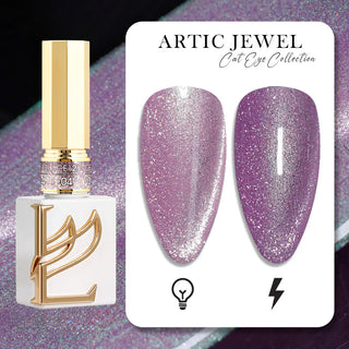 LAVIS Cat Eyes CE12 - 04 (Ver1) - Gel Polish 0.5 oz - Artic Jewel Collection