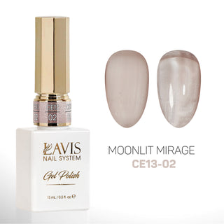 LAVIS Cat Eyes CE13 (Ver2) - 02 - Gel Polish 0.5 oz - Moonlit Mirage Collection