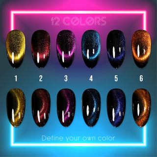 LAVIS Cat Eyes CE16 -  Gel Polish 0.5 oz - Double Vision Collection