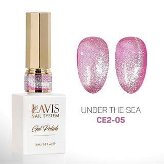 LAVIS Cat Eyes CE2 - 05 - Gel Polish 0.5 oz - Under The Sea Collection