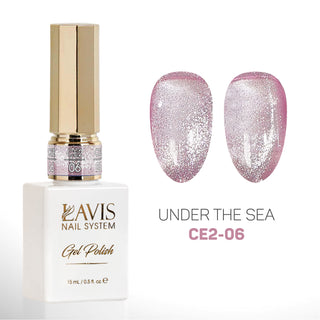 LAVIS Cat Eyes CE2 - 06 - Gel Polish 0.5 oz - Under The Sea Collection