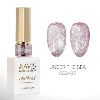 LAVIS Cat Eyes CE2 - 07 - Gel Polish 0.5 oz - Under The Sea Collection