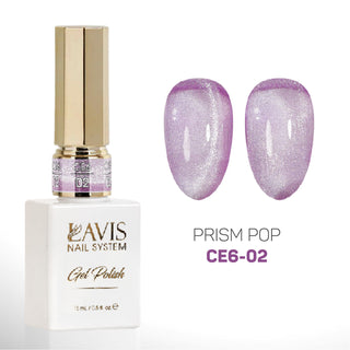 LAVIS Cat Eyes CE6 - Set 12 Colors (Ver2)- Gel Polish 0.5 oz - Prism Pop Collection