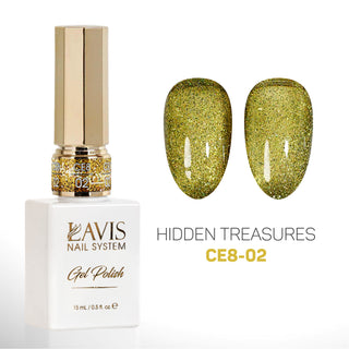 LAVIS Cat Eyes CE8 - 02 - Gel Polish 0.5 oz - Lavis Hidden Treasures Collection