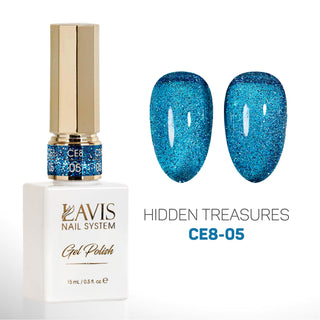 LAVIS Cat Eyes CE8 - 05 - Gel Polish 0.5 oz - Lavis Hidden Treasures Collection