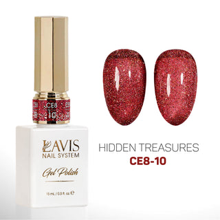 LAVIS Cat Eyes CE8 - 10 - Gel Polish 0.5 oz - Lavis Hidden Treasures Collection