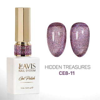 LAVIS Cat Eyes CE8 - 11 - Gel Polish 0.5 oz - Lavis Hidden Treasures Collection