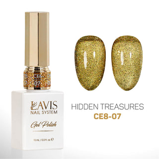 LAVIS Cat Eyes CE8 - 07 - Gel Polish 0.5 oz - Lavis Hidden Treasures Collection