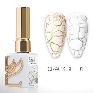 LAVIS Crack Gel Base Set 14 Colors - 0.5 oz