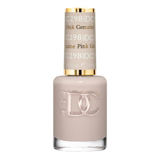 DND DC Gel Nail Polish Duo - 298 Nude Colors - Genuine Pink
