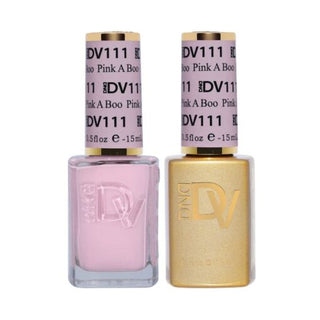 DND DV 111 Pink A Boo- DND Diva Gel Polish & Matching Nail Lacquer Duo Set