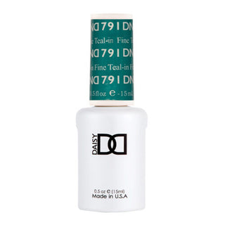 DND Gel Nail Polish Duo - 791 - Teal Colors