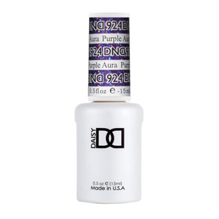 DND Gel Nail Polish Duo - 924 Purple Aura - DND Super Glitter Collection