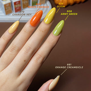 LDS Set of 36 Gel Polish (0.5oz) - Spiced Symphony Fall & Winter Collection