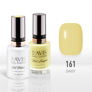 Lavis Gel Nail Polish Duo - 161 Yellow Colors - Daisy