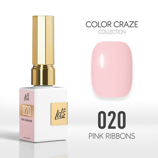 LDS Color Craze Collection - 020 Pink Ribbons - Gel Polish 0.5oz