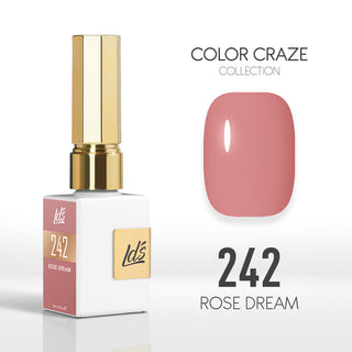 LDS Color Craze Collection - 242 Rose Dream - Gel Polish 0.5oz