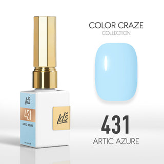 LDS Color Craze Collection - 431 Artic Azure - Gel Polish 0.5oz