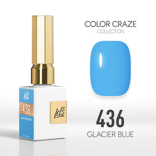 LDS Color Craze Collection - 436 Glacier Blue - Gel Polish 0.5oz