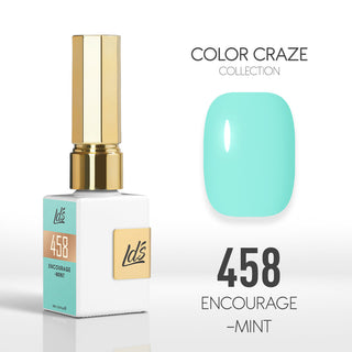 LDS Color Craze Collection - 458 Encourage-mint - Gel Polish 0.5oz