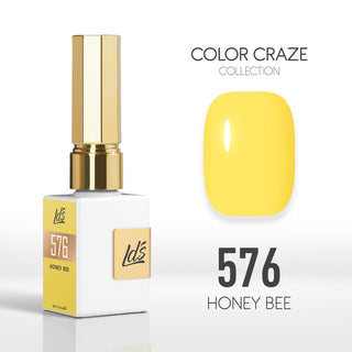 LDS Color Craze Collection - 576 Honey Bee - Gel Polish 0.5oz