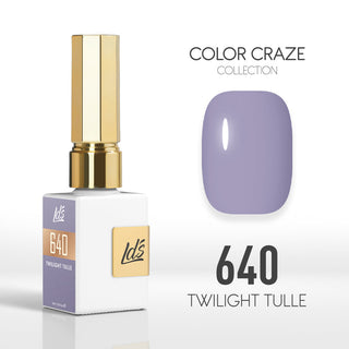 LDS Color Craze Collection - 640 Twilight Tulle - Gel Polish 0.5oz