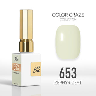 LDS Color Craze Collection - 653 Zephyr Zest - Gel Polish 0.5oz