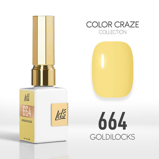 LDS Color Craze Collection - 664 Goldilocks - Gel Polish 0.5oz