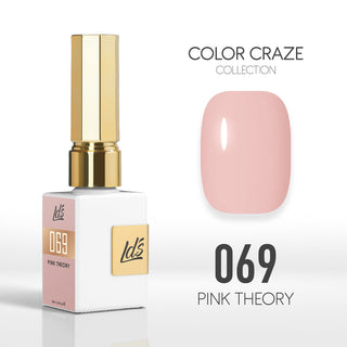 LDS Color Craze Collection - 069 Pink Theory - Gel Polish 0.5oz