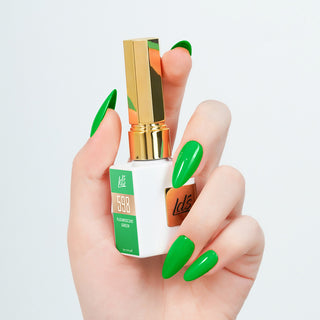 LDS Color Craze Collection - 598 Flourescent Green - Gel Polish 0.5oz