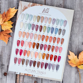 LDS Color Craze - Set 72 Colors - Gel Polish 0.5oz - Autumn Trails Collection