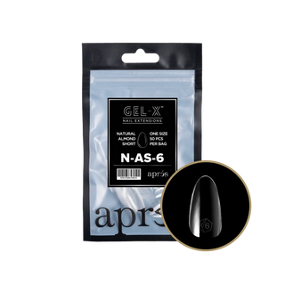 APRES - Gel-X Natural Almond Short 6