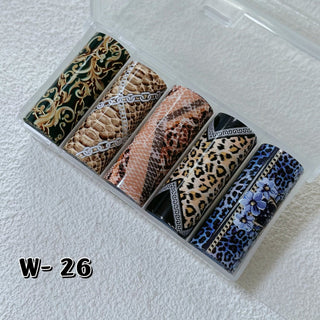 3D Foil Nail W26
