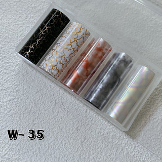 3D Foil Nail W35