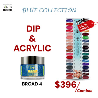SNS Pro Dipping & Acrylic Powder - Set 36 Colors - Board 4 (109-144)