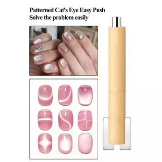 4 in 1 Fire Arrow Nail Magnet Cat Eye