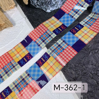 3D Bow Floral Nail Transfer Decals 2