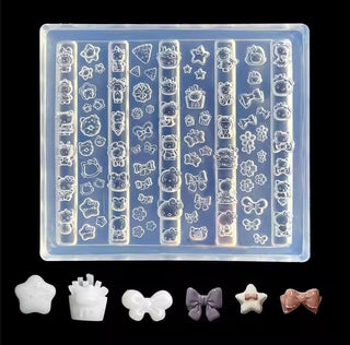 3D Nail Charm Mold 15 - Cat