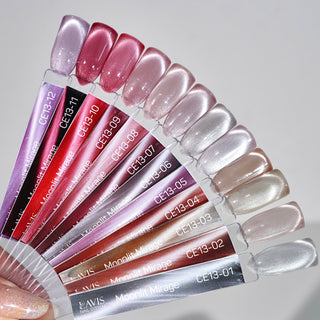 LAVIS Cat Eyes CE13 (Ver2) - Set 12 - Gel Polish 0.5 oz - Moonlit Mirage Collection