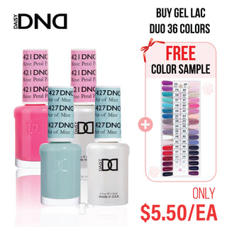 DND Part 01 - Set of 33 Gel & Lacquer Combos
